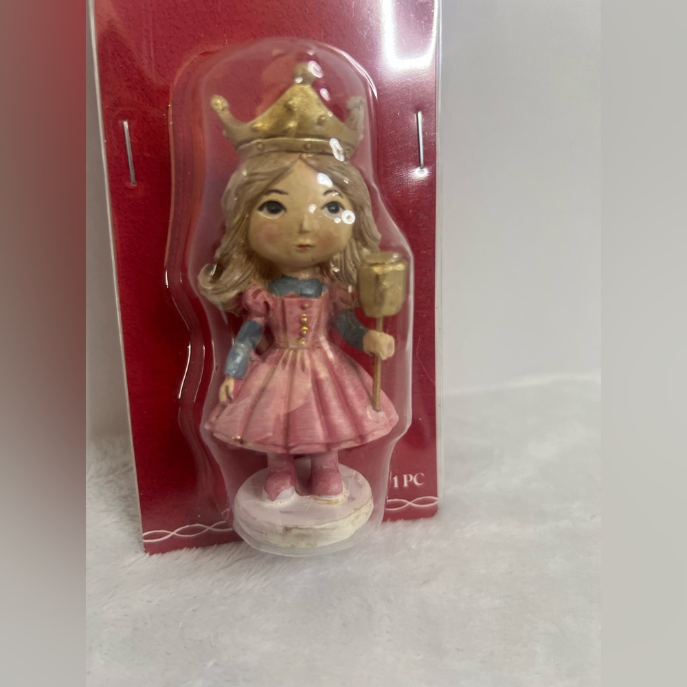 Ashland Christmas Noel Princess Mini Holiday Decoration Figurine 3” New